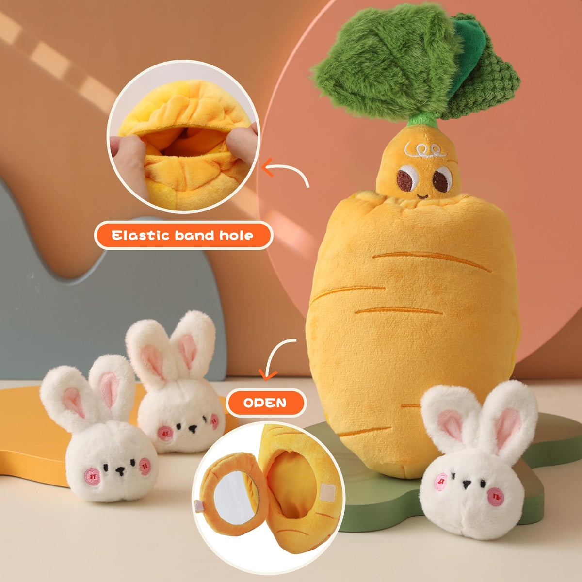 AVENLAND Pull-Out Carrot encourages self-directed play