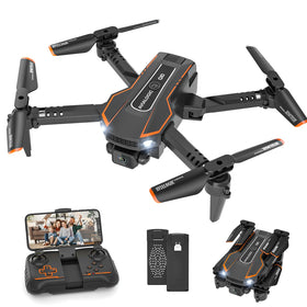 AVIALOGIC mini drone front view with 1080p live video capability.