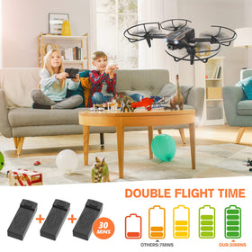 AVIALOGIC mini drone extra battery pack for longer sessions