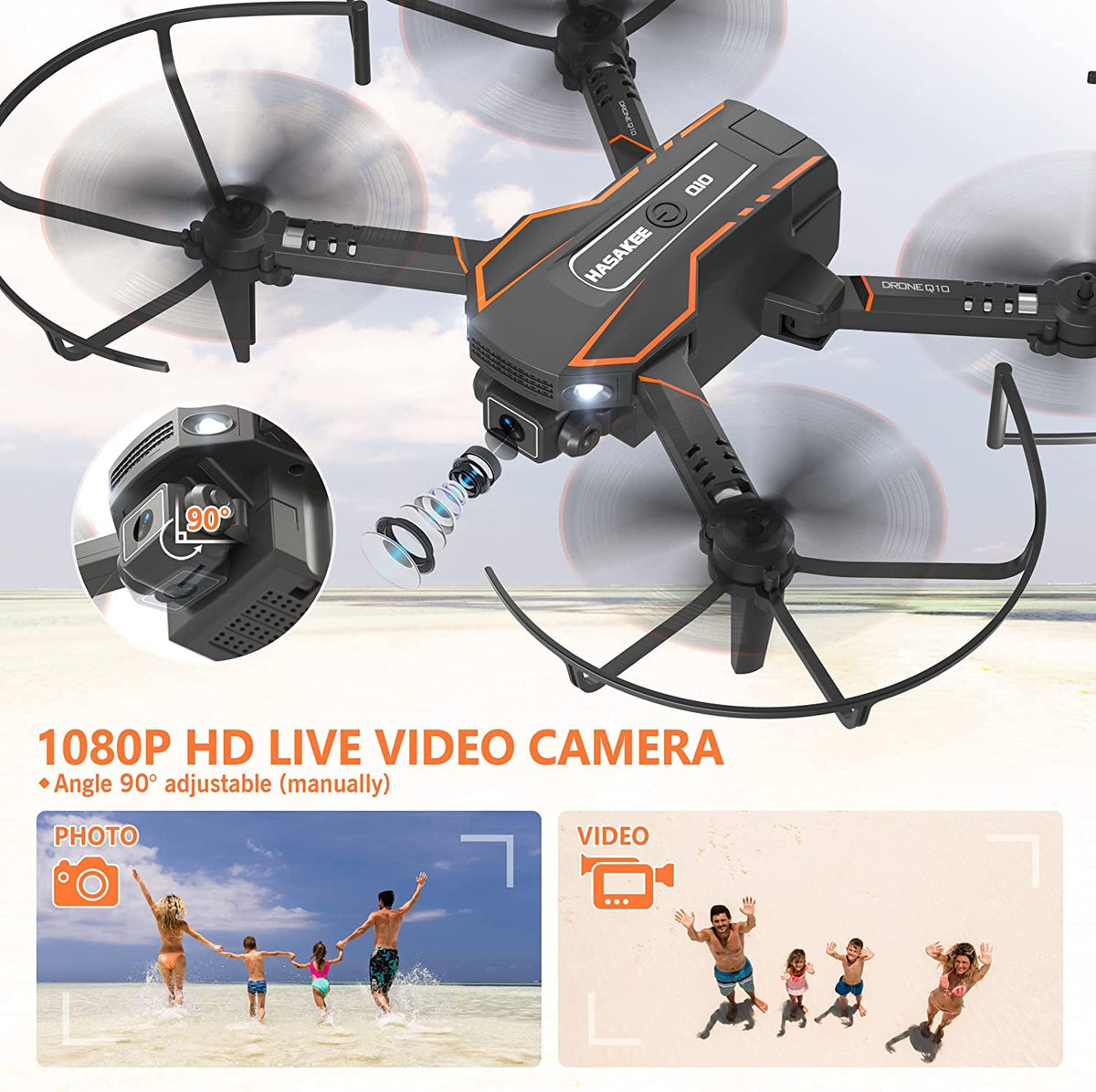 AVIALOGIC mini drone live FPV video shows real time scenery sharing