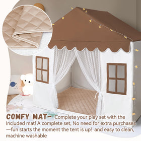 Avrsol play tent durable-fabric brown, built for active daily use.