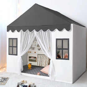 Avrsol kids play tent with padded mat inside creates a cozy indoor play area
