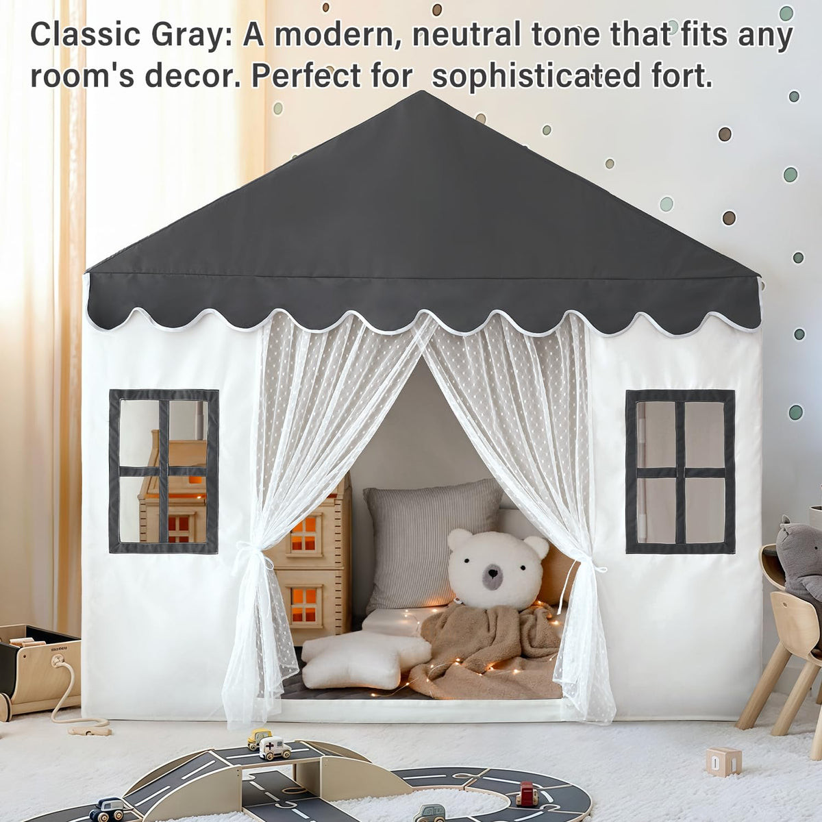 Avrsol machine-washable tent fabric for easy cleanup after messes