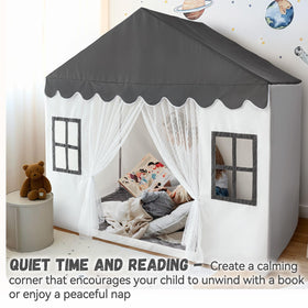 Avrsol portable kids tent folds flat for storage and transport
