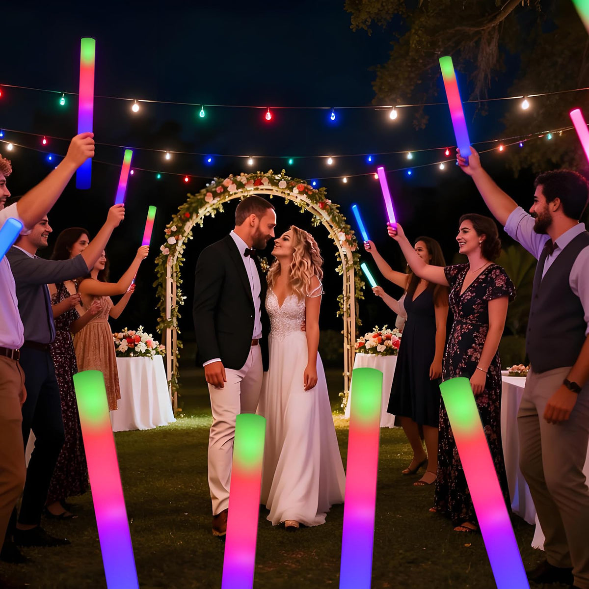 avtctek outdoor camping glow stick provides safe night visibility.