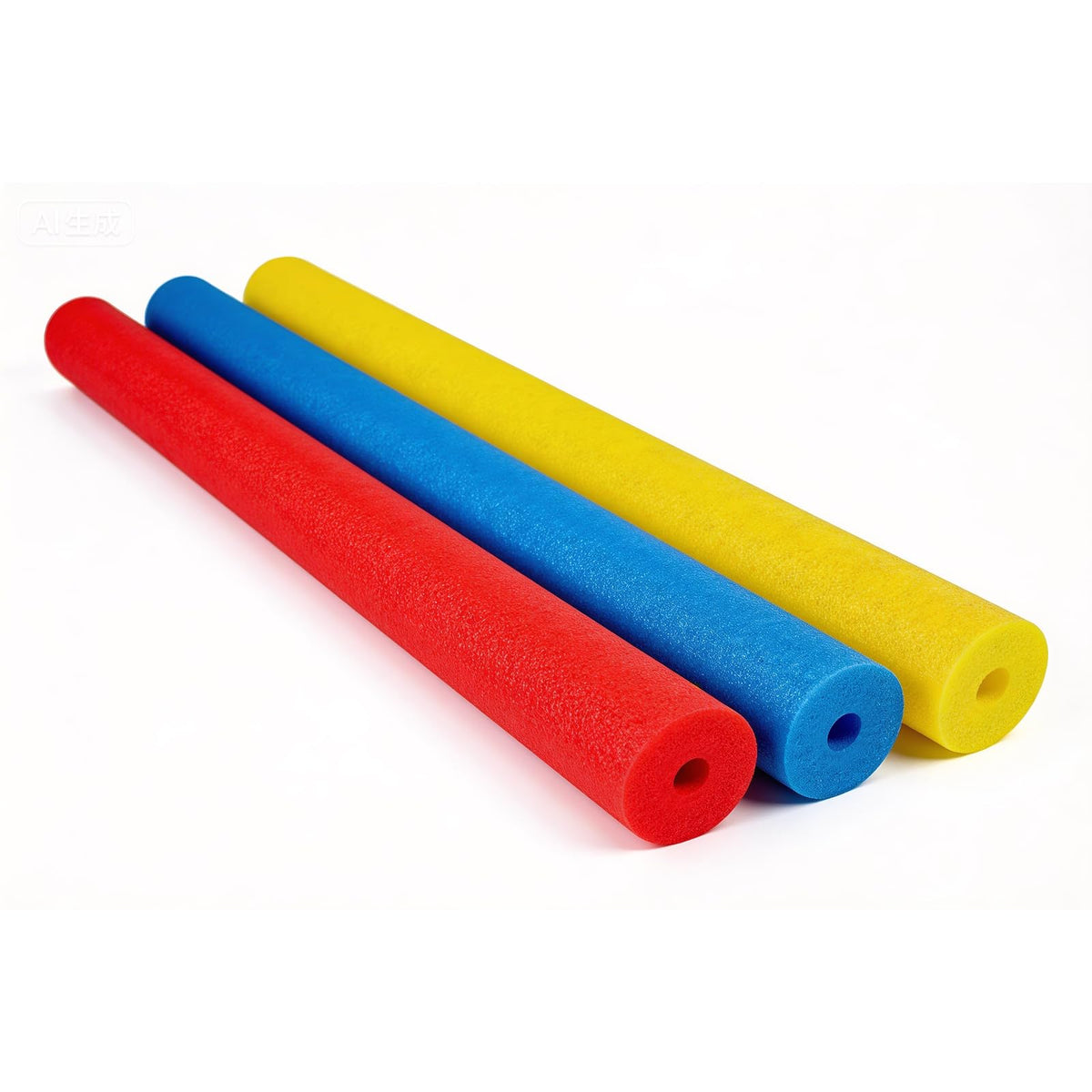 AVVKED colorful pool noodles blue for family fun and buoyant support in the pool.