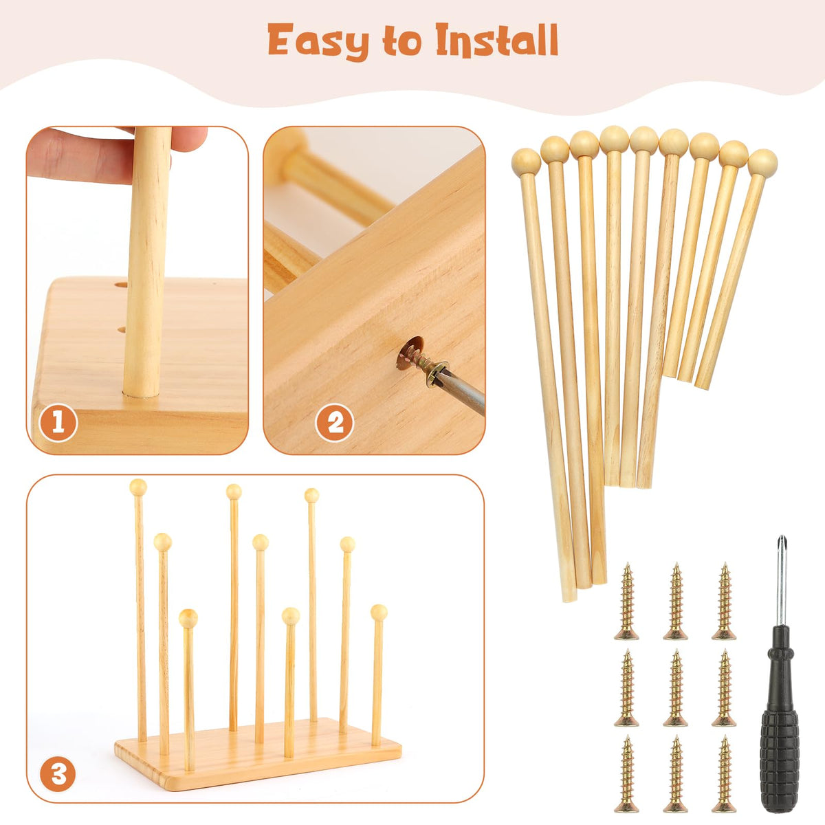 avvkfcmn wooden toy holder doubles as a puppet show stand for performances