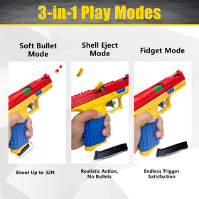 Awadas magazine release and trigger action add authentic handling for kids