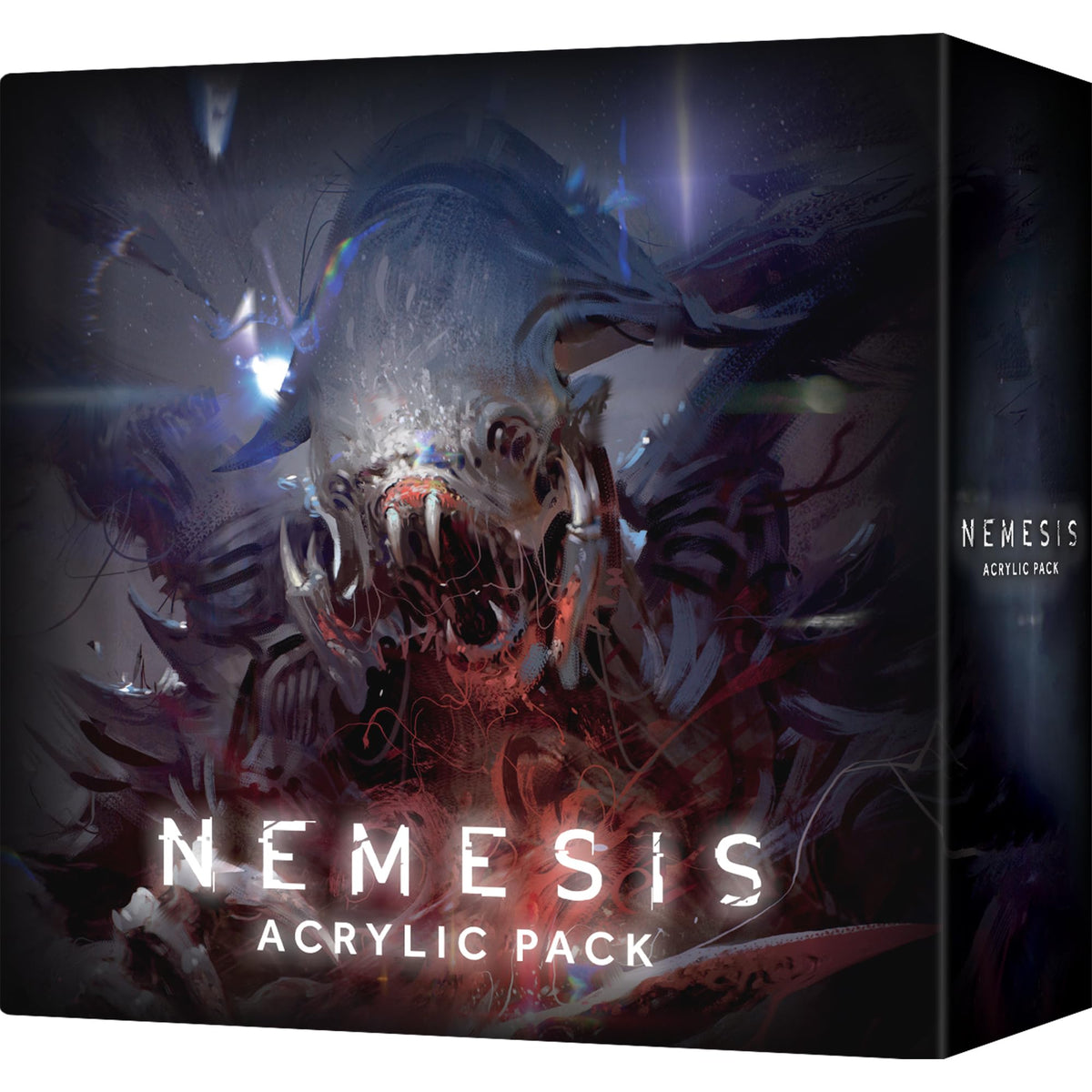 Awaken Realms Nemesis acrylic intruder tokens close-up for clear tracking