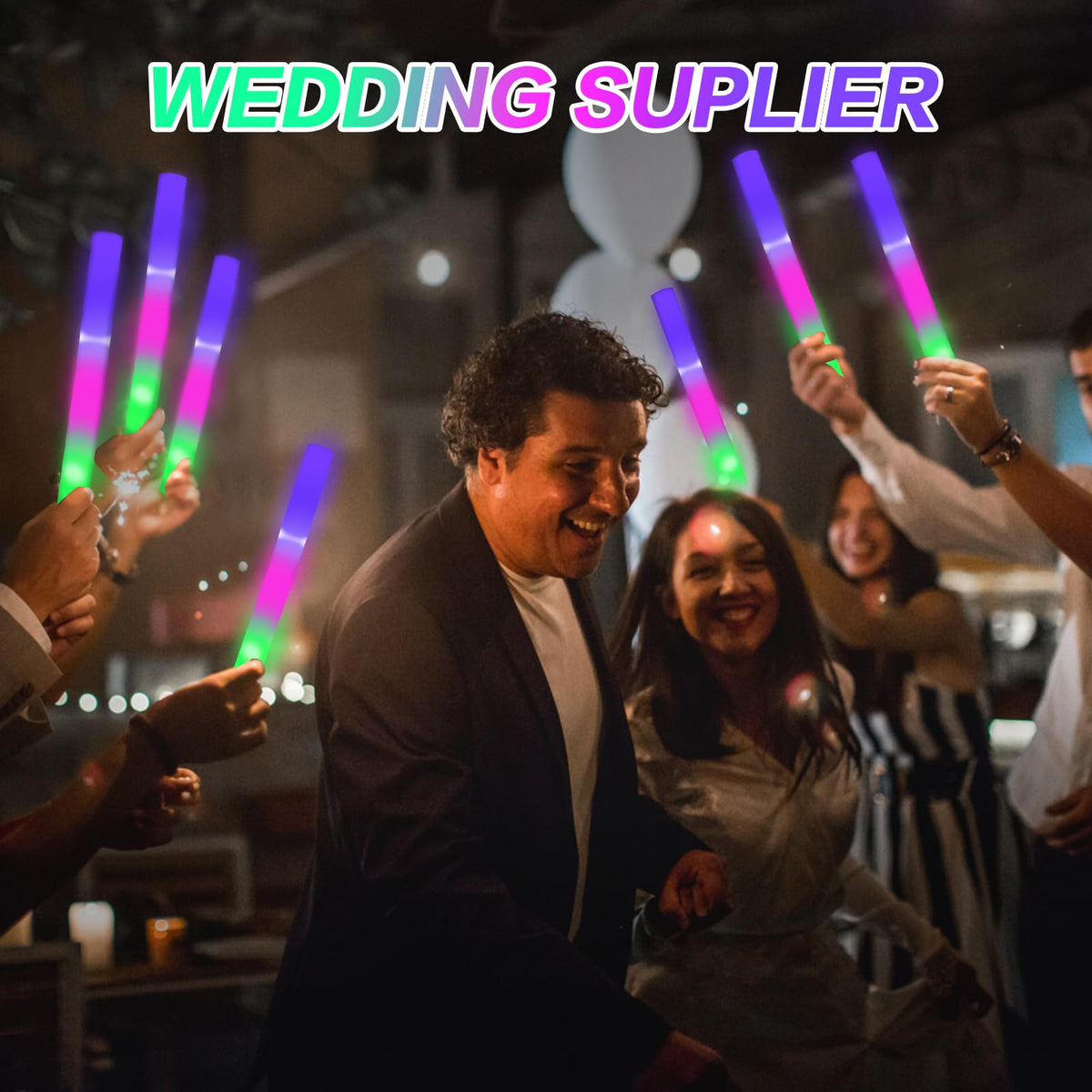 AWANG night event glow sticks bendable and long-lasting