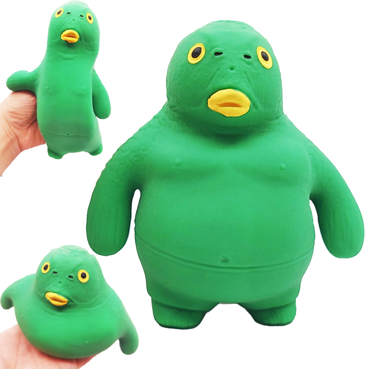 AWANGLUO flexible stress man reliever shown in hand for calm, tactile relief.