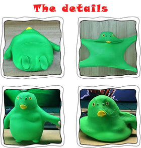 AWANGLUO green head stress fish toy ideal for desk, fidgeting, tension release.