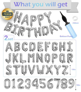 Awfrky number balloons 0-9 help customize ages with a bold focal point.