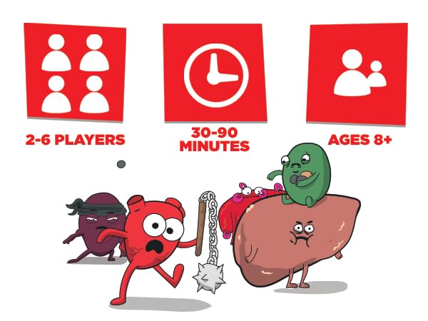 The Awkward Yeti Organ Attack family night scene with kids and adults.