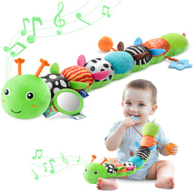 AWOTOY caterpillar musical head invites calm lullabies for soothing moments