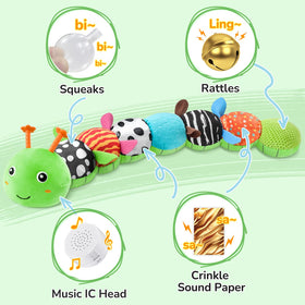 AWOTOY colorful patterns stimulate visual tracking and focus