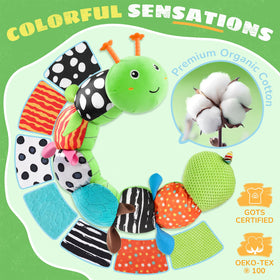 AWOTOY teething toy uses medical-grade silicone for safe chewing
