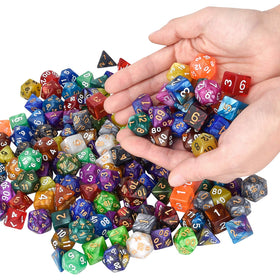 Awpeye dice boast bold gold, black, and white lettering for quick reads.