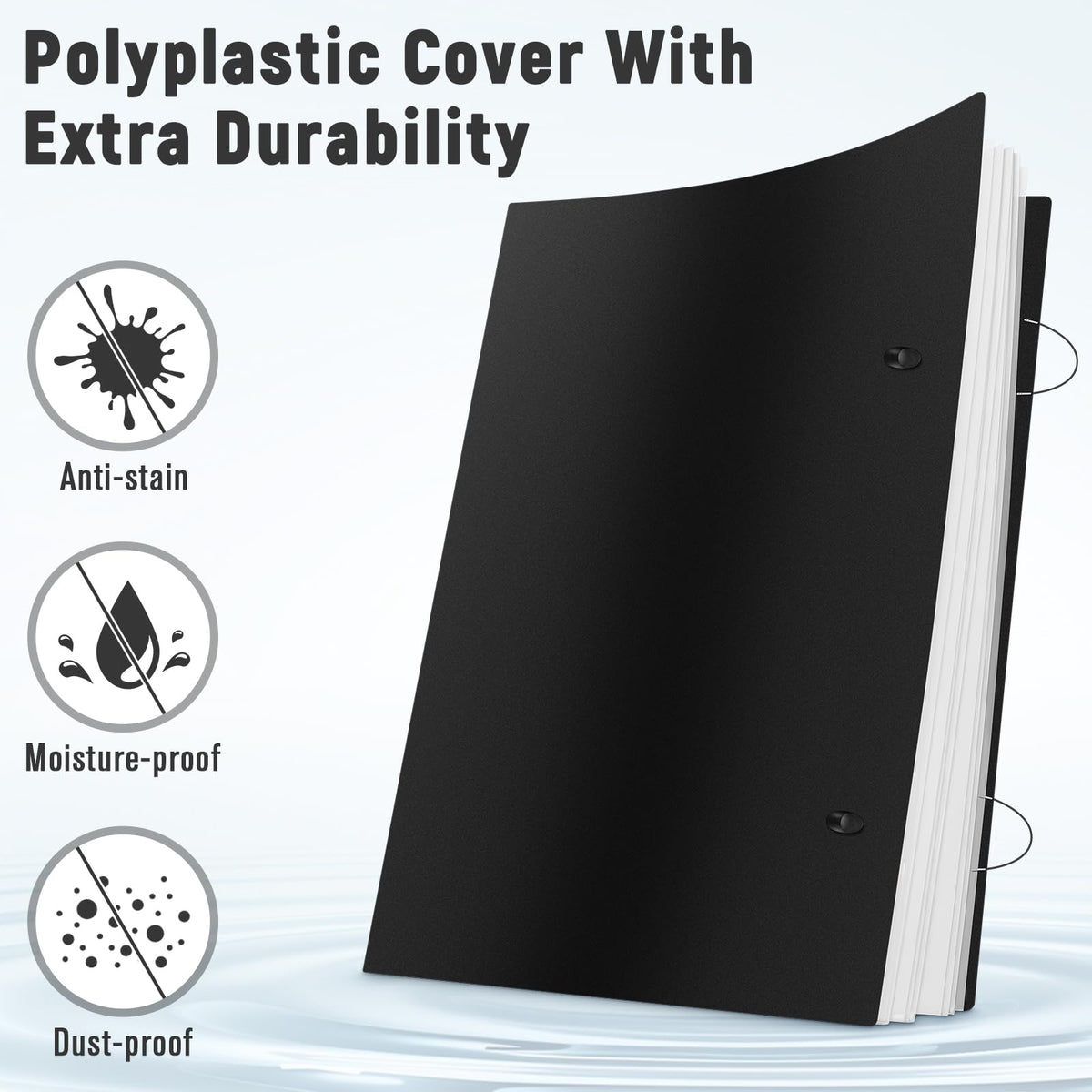 Rugged AWSL cover resists tears and wear during travel and daily use.