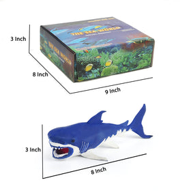 Axbotoy leopard shark 8in—realistic colors for storytelling and learning