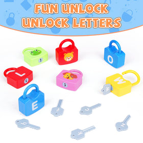 AXEARTE 26 locks and 26 keys invite independent problem solving