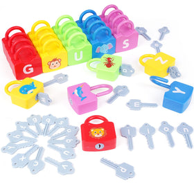 AXEARTE keys match capitals and lowercase letters to unlock learning