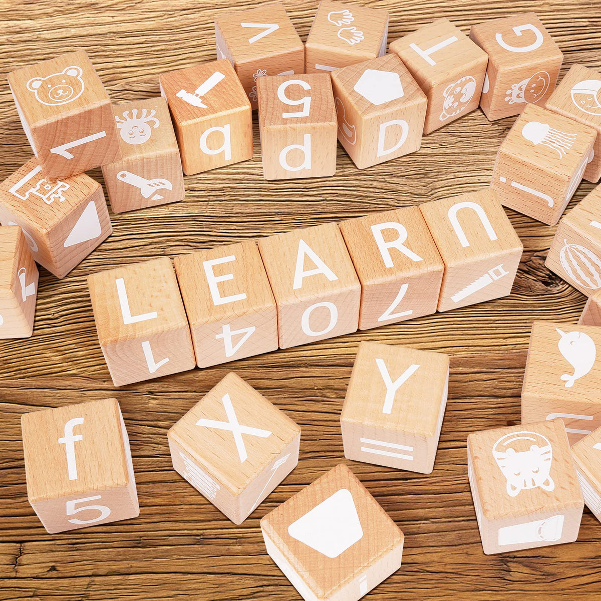 AXEARTE blocks display numbers to support counting play