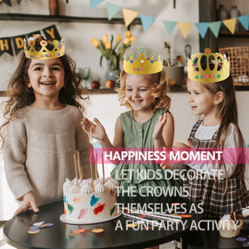 Axeyil classroom crowns serve as photo props and classroom activities