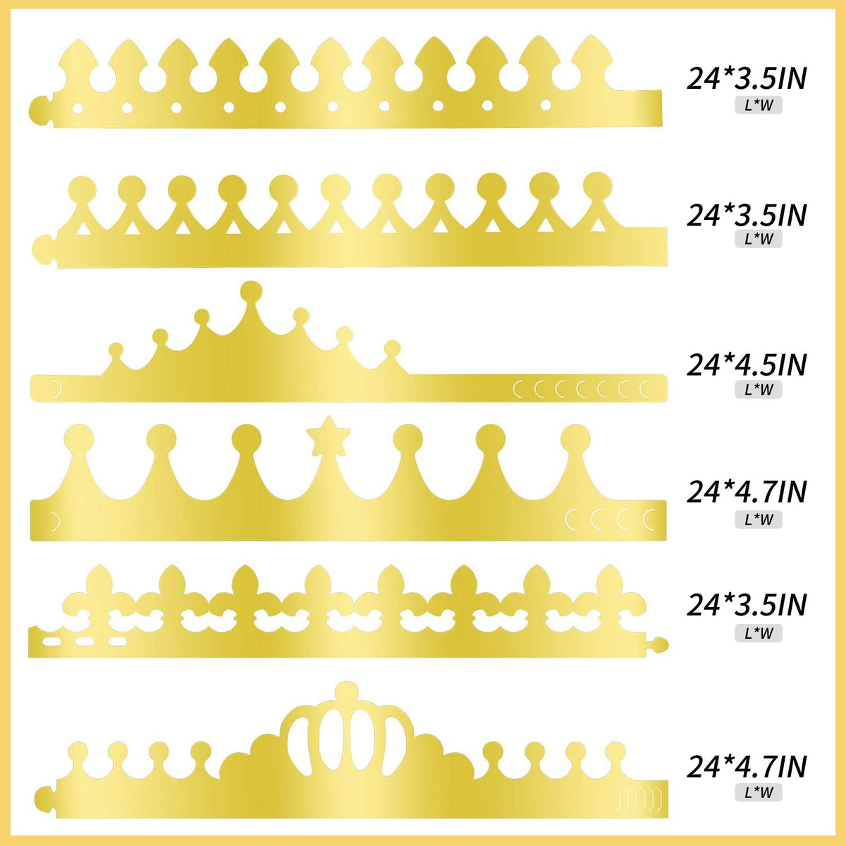 Axeyil gold gem stickers add sparkle to crowns and crafts