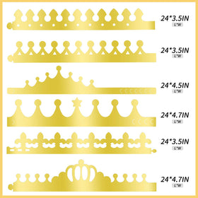 Axeyil gold gem stickers add sparkle to crowns and crafts