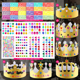 Axeyil kids crowns in six styles ideal for birthday celebrations
