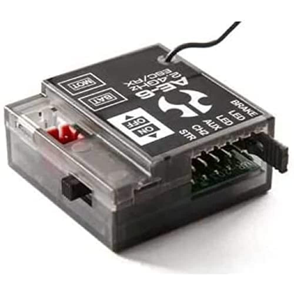 Axial AE-6 ESC module for forward/reverse control, ideal for precise RC car speed tuning.