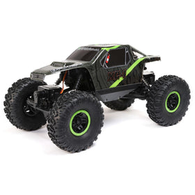 Axial AX24 XC-1 front view with 4WS modes for terrain control.