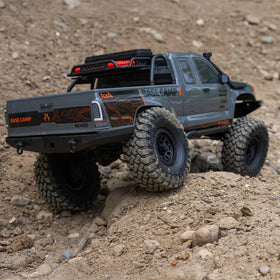 Axial AXI-1375T2 Base Camp interior reveals scale cabin details for realism