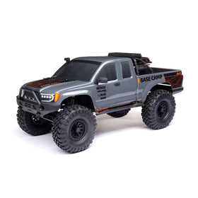 Axial AXI-1375T2 Base Camp front view shows rugged steel chassis for tough trails