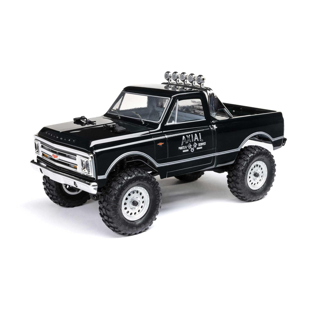 Axial RC Truck 1967 C10 body with authentic scale detailing for immersive play.