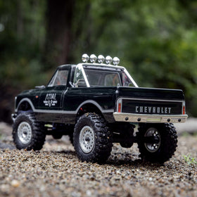 Axial RC Truck 1967 C10 interior cockpit for realistic scale look.