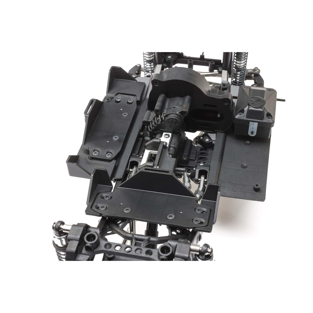 Axial SCX10 III black differential covers for a stealth look