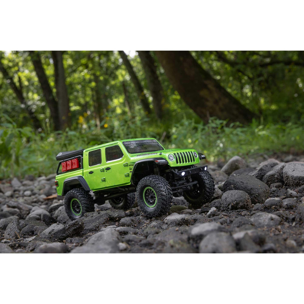 Axial SCX24 durable metal chassis providing strong, stable performance