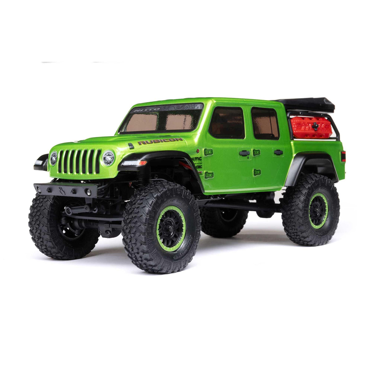 Axial SCX24 Jeep Gladiator polycarbonate body for realistic scale look and durability