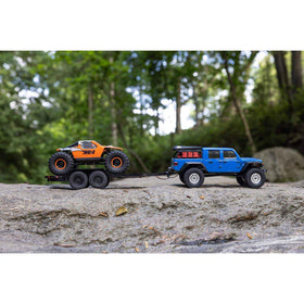 Axial SCX24 trailer compatible with SCX24 and AX24 RC cars.