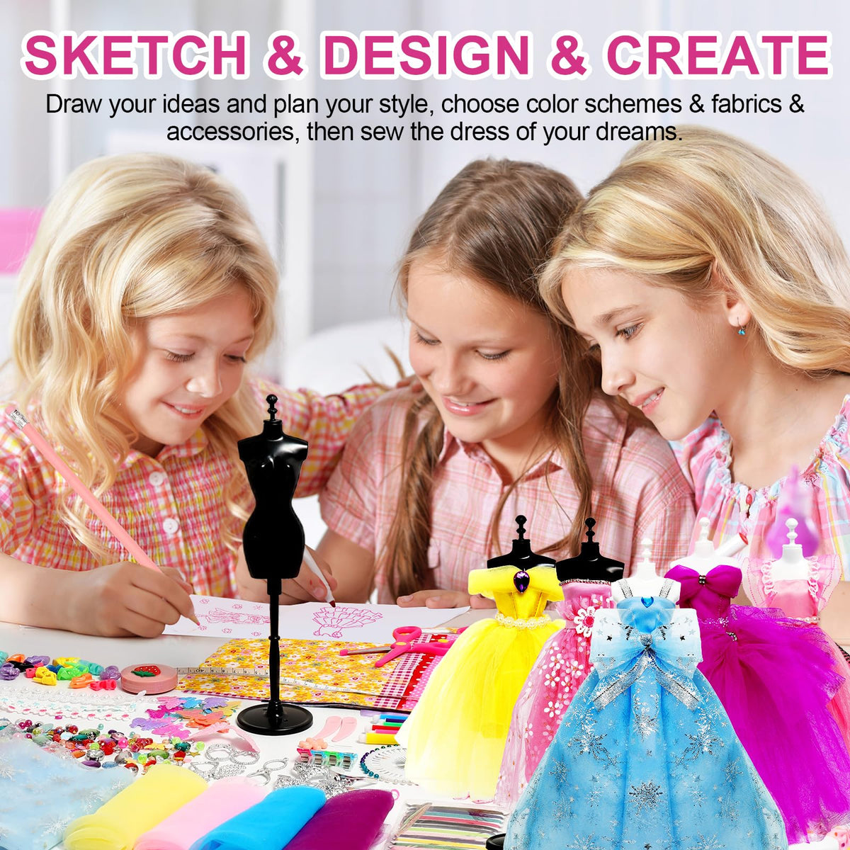 Axirata creative kit strengthens fine motor skills.