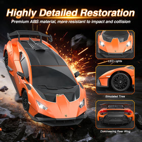 Axirata Lamborghini RC car racing tyres grip outdoor surfaces.