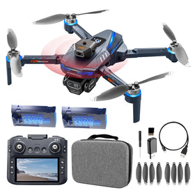 AXNEN mini drone with built-in 4.3-inch LCD screen for real-time viewing