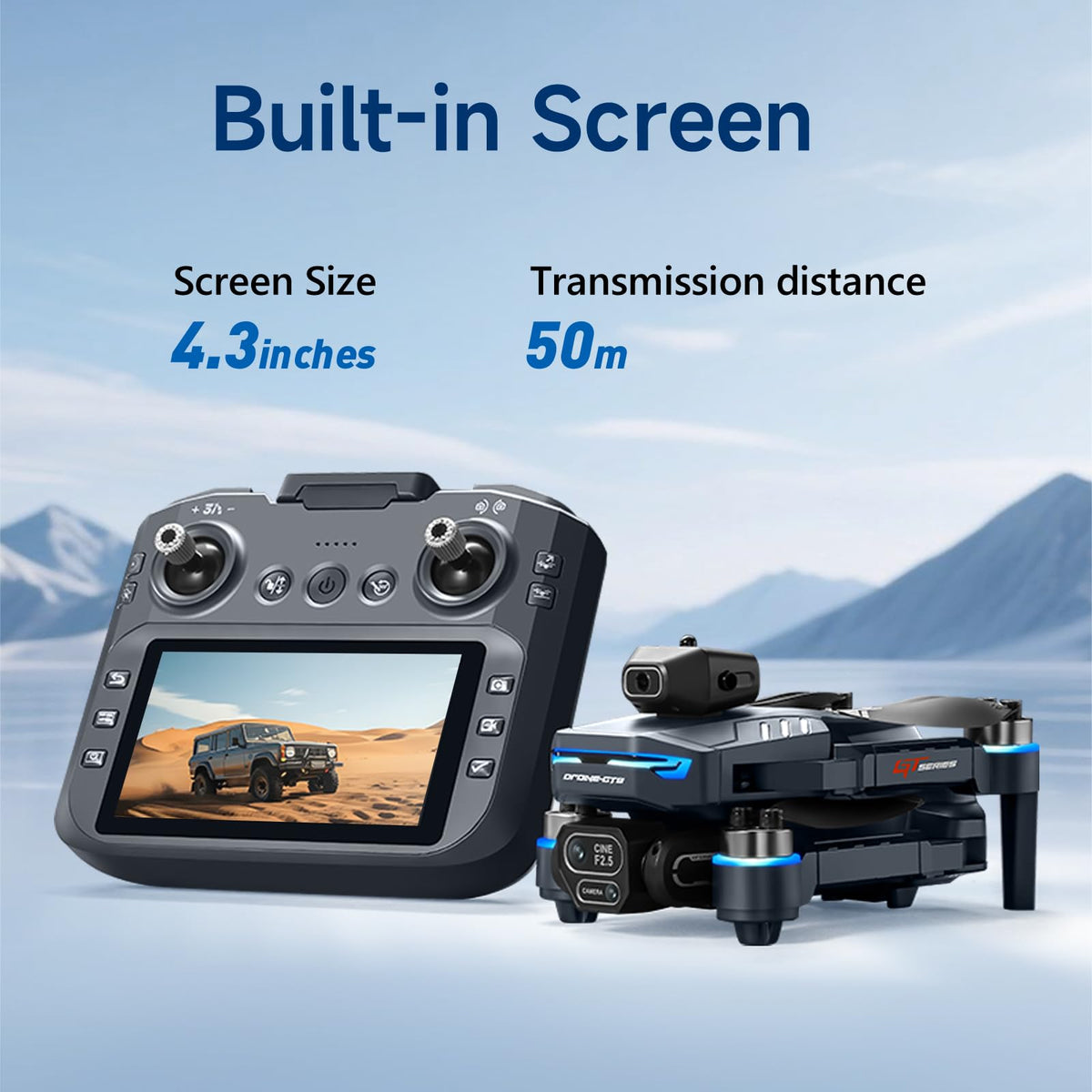 AXNEN mini drone with beginner-friendly controls and one-tap takeoff