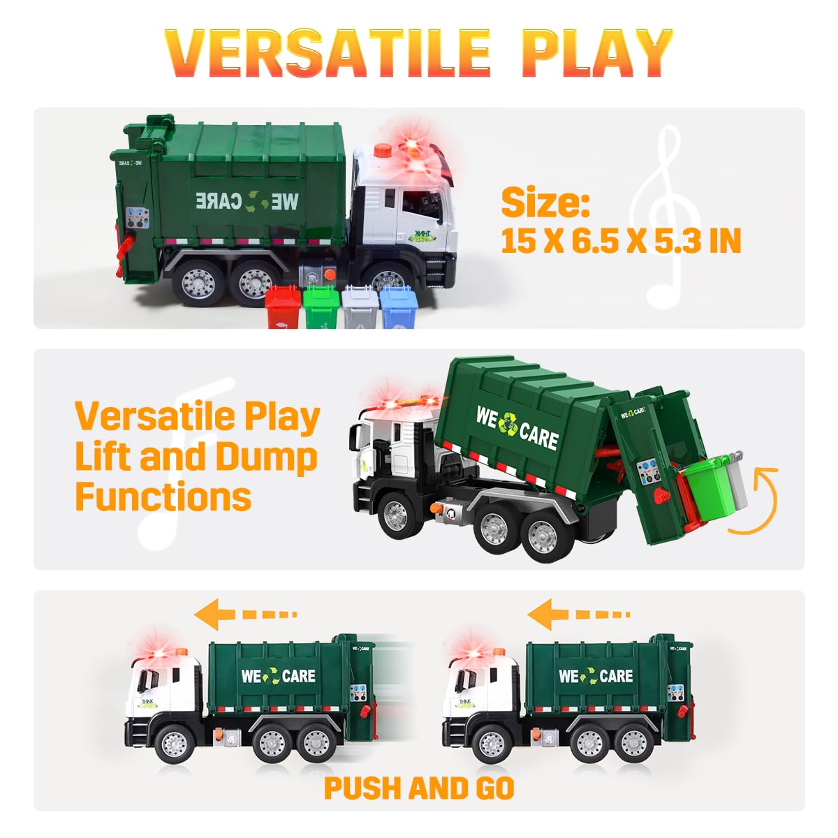 AXWATDEI four-bin system enables sorting-inspired cleanup roleplay