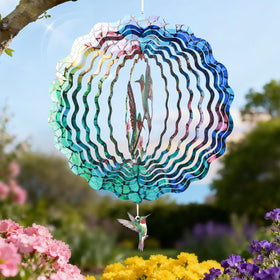 Ayadon hummingbird wall decor option laid flat for modern interior decoration.