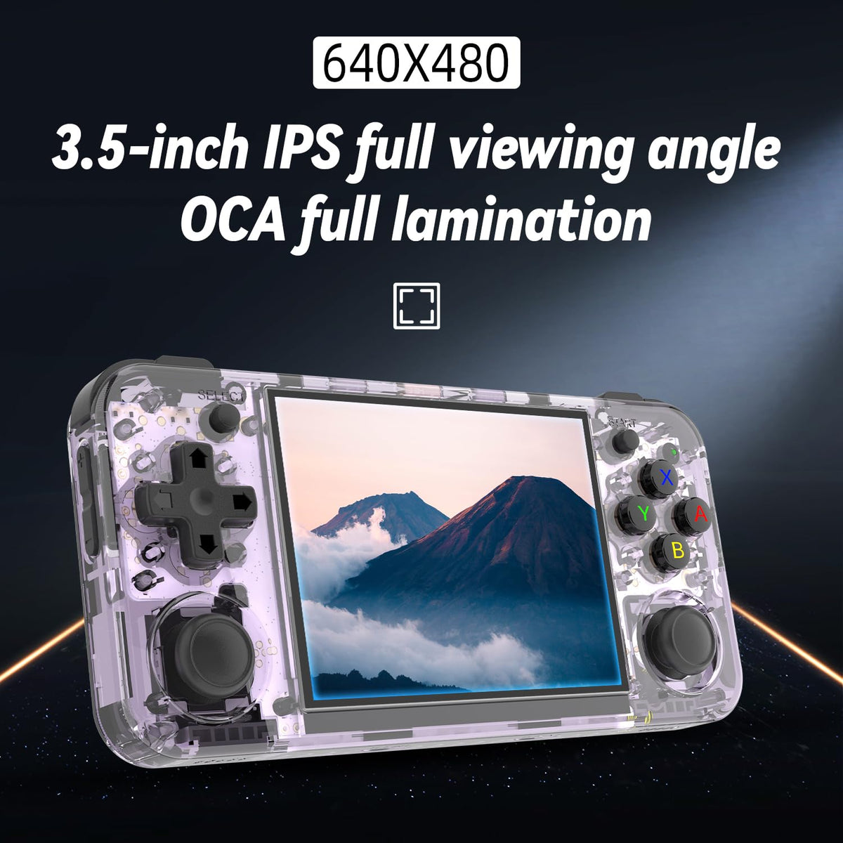 Ayhgicxt RG35XXH 3.5-inch IPS display offers crisp visuals