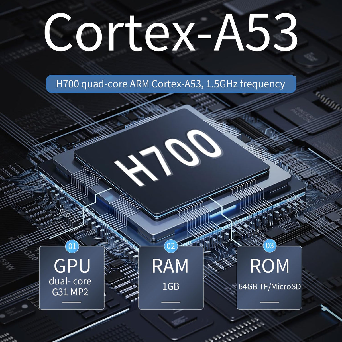 Ayhgicxt RG35XXH tempered glass cover protects screen from scratches