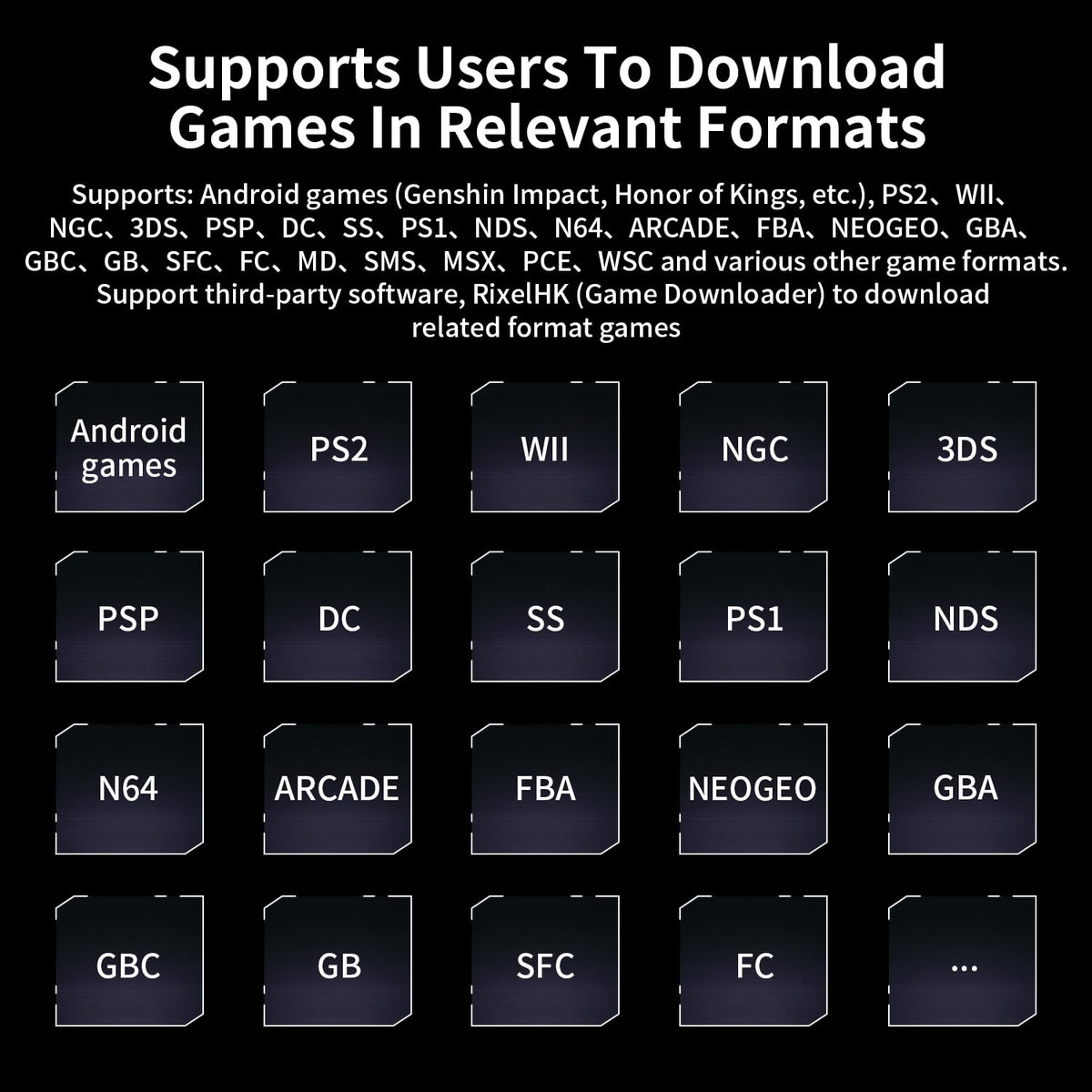 Ayhgicxt RG476H Android 13 interface with flexible app access.